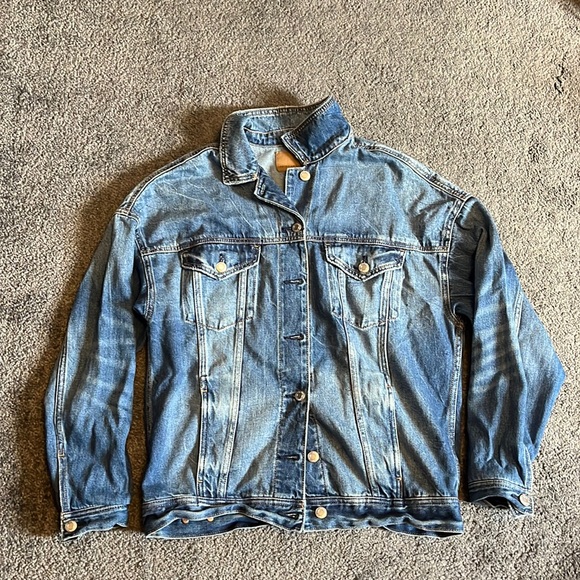 Oversized American eagle jean jacket - Picture 1 of 2